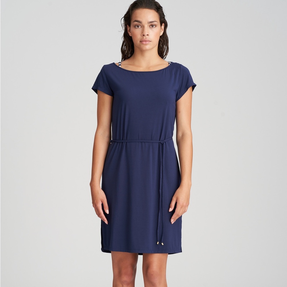 Chic Navy T shirt Dress